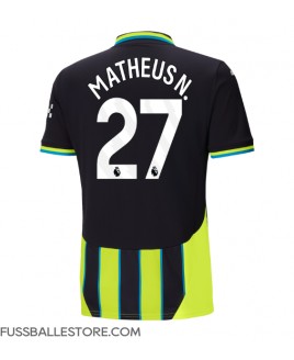 Günstige Manchester City Matheus Nunes #27 Auswärtstrikot 2024-25 Kurzarm